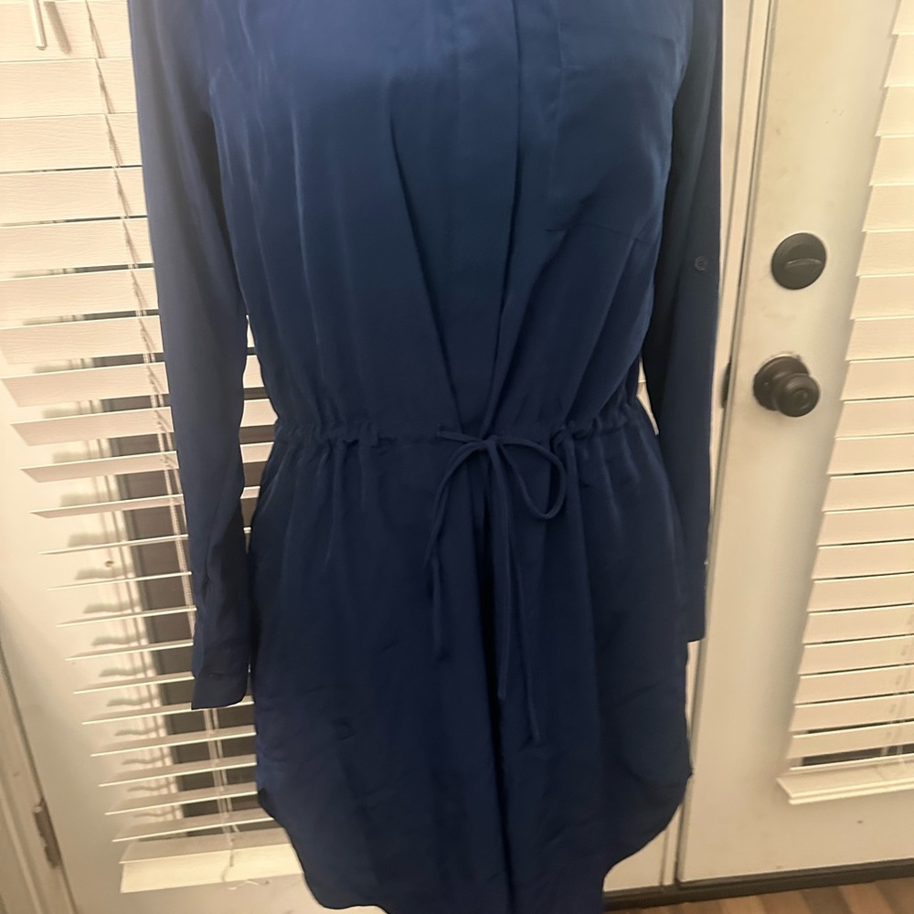 Wren & Willa navy blue mini dress